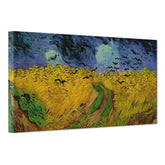 Van Gogh - Campo di grano con volo di corvi
